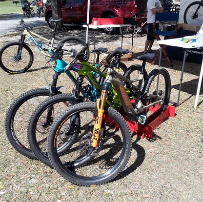 Poly Bike Rack - Triple