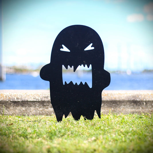 Halloween Angry Ghost Yard Ornament