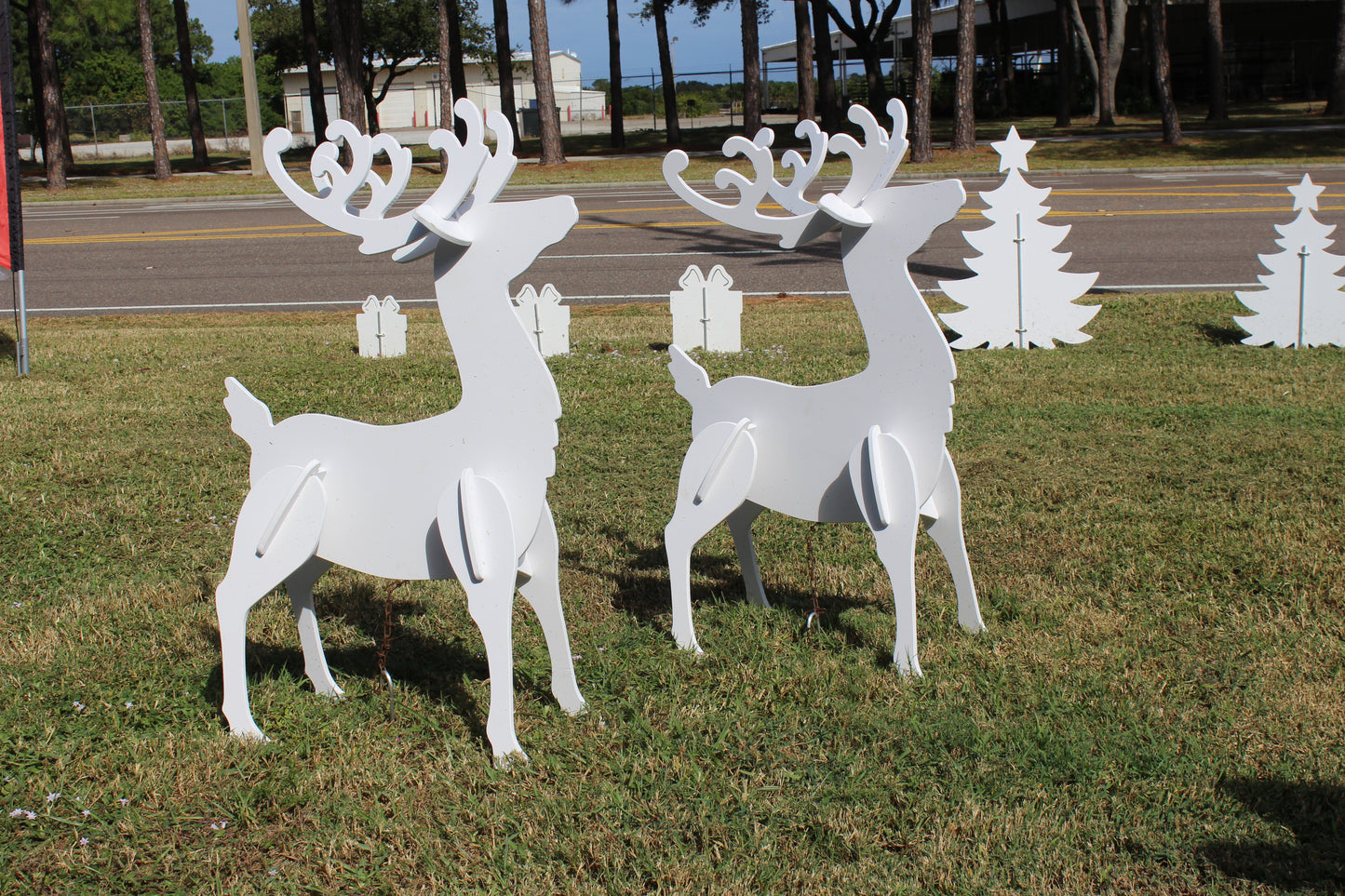 Two Reindeer - One Pair (Yard Display)